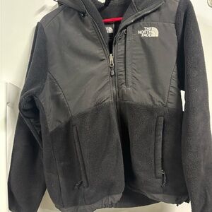 The North Face Black Hooded Fleece Jacket